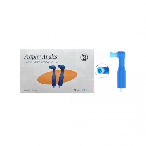 SmiGo Disposable Prophy Angles Soft Cups Blue 500/Bx 0070