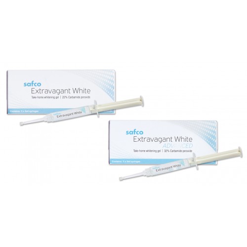 Safco extravagant white 3 x 3ml syringe