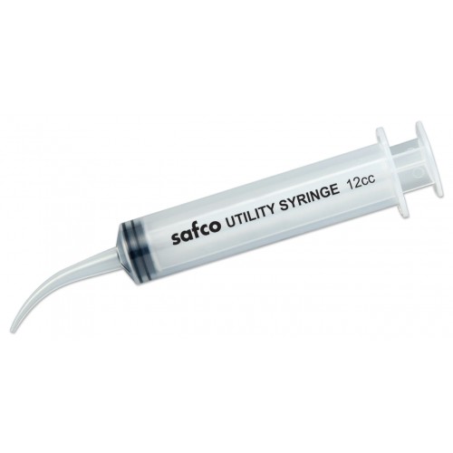 Multipurpose curved utility syringe 50/bag