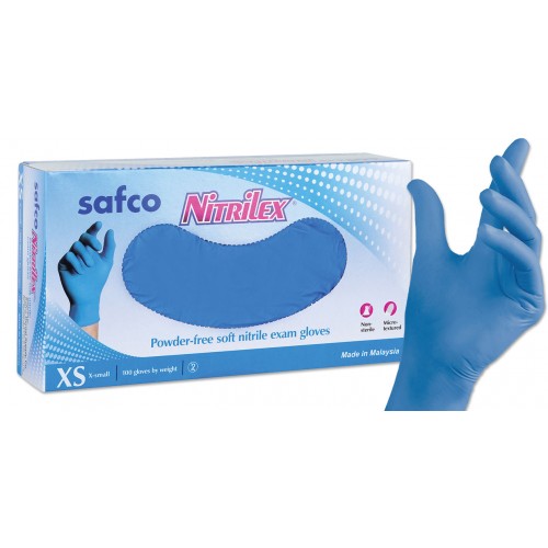 Nitrilex soothe nitrile gloves 250/box