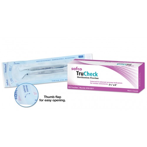 Trucheck 5-1/4 x 7-1/2 pouches 200/bx