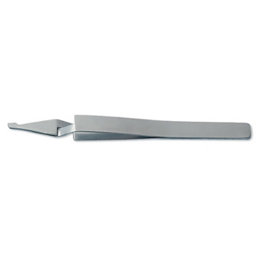 Stainless Steel Long Bracket Tweezer, 5-1/2" Reverse Action (1 ct)