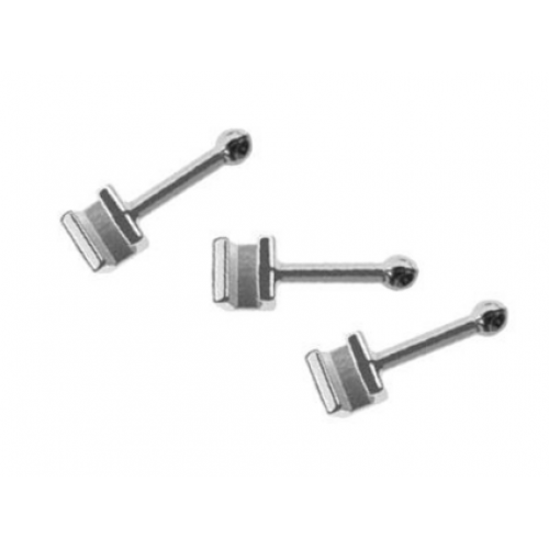 Stainless Steel Crimpable Ball Hooks (20 ct)