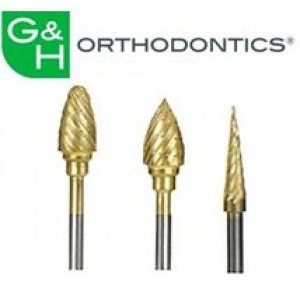 Instruments - Burs - Gold Carbide Burs