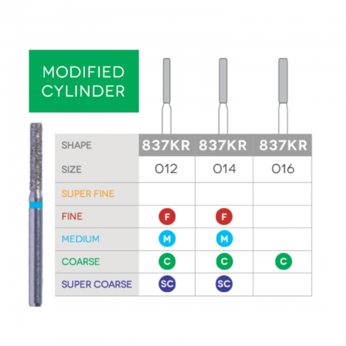 Sabur Modified Cylinder Diamond 837KR-016C 10/Pk