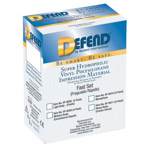 DEFEND VPS Material 4x50mL Regular-Set Mono-Body