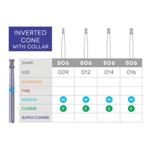 Sabur Double Inverted Diamond 806-016M 10/Pk