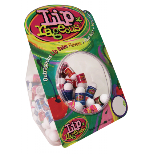 Lip Rageous Lip Balm Display 100/Unit