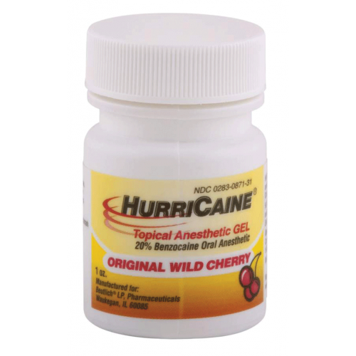 Hurricaine Topical Gel Original 1oz/Jr