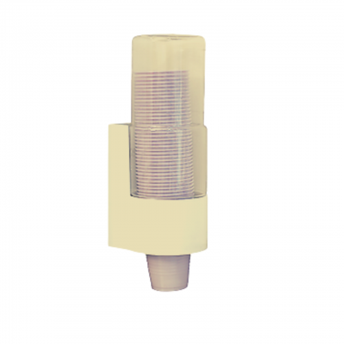 Cup Dispenser Wall Mount Beige