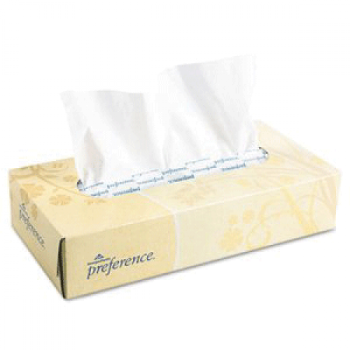 Pacific Blue-Select 2-Ply Facial Tissue 7.5x8.4 100/Pk x 30/Case