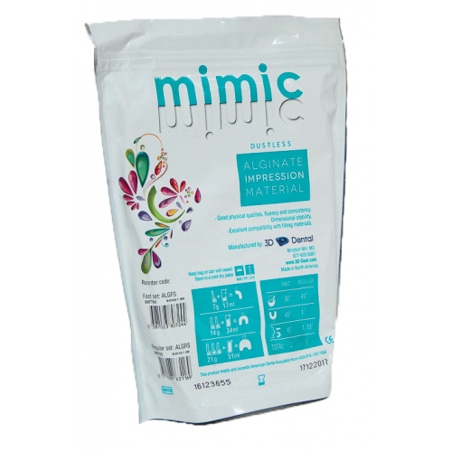 Mimic Alginate Dustless Fast Set 1Lb