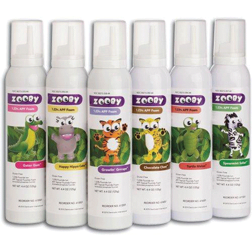 Zooby Turtle Melon Fluoride Foam