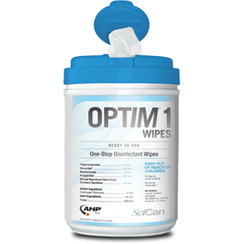 Optim 1 Wipes 6x7 160/Cn X 12/Cs