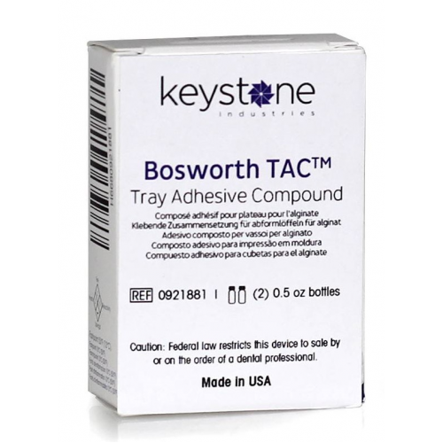 TAC Tray Adhesive Brush-on Liquid 0.5oz x 2