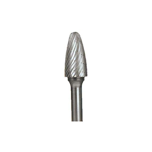 Spiral Cut Keystone Carbide Burs 3/8