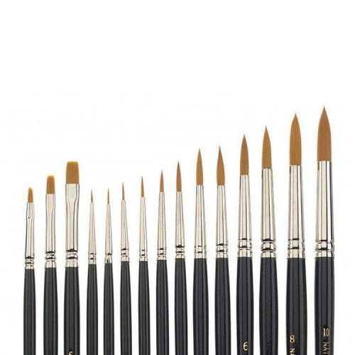 Synthetic Ceramist Brushes - Flat