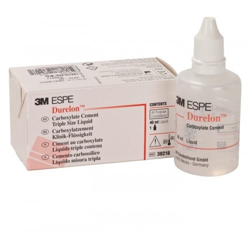 3M ESPE Durelon Triple Liquid Carboxylate Luting Cement 40ml Liquid