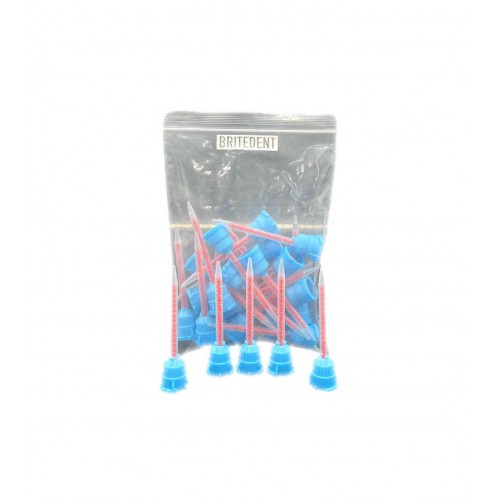 BRITEDENT Mixing Tips HP Blue & Orange 10:1/4:1 C&B 25/Pk