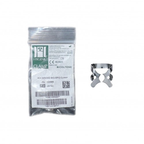 Coltene H05688 Clamp Winged-Molar Hygenic Size 2A Rubber Dam