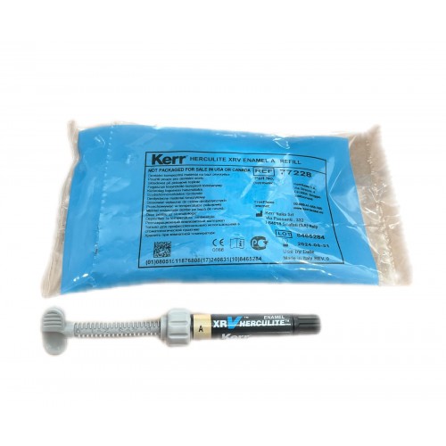 Kerr Herculite XRV Microhybrid Enamel A1 Composite 5g Syringe