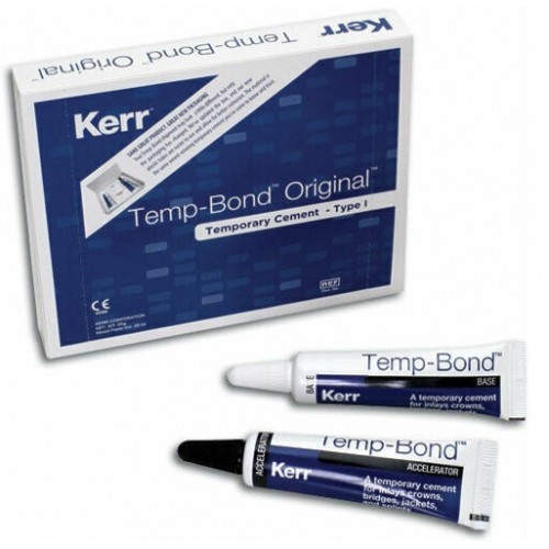 Kerr Temp-Bond Original Tubes Temporary Cement Standard Kit