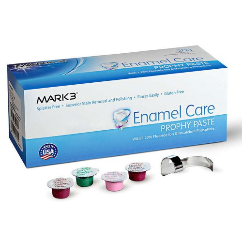 MARK3 Enamel Care Prophy Paste Coarse Grit Assorted 200/PK 1560