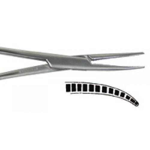 #015 - Hemostat Needle Nose (Curved 40° Angle)