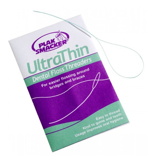 Ultra Thin Floss Threader, 100 packs of 10 each (1,000 ct)