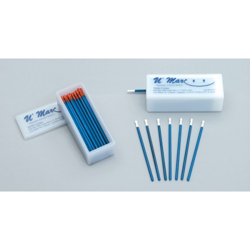 Disposable Archwire Markers w/ Dispenser - Orange or White Tips (100 ct)