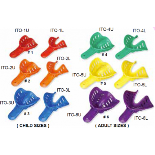 Excellent-Colors™ - Disposable Impression Trays (50 trays)