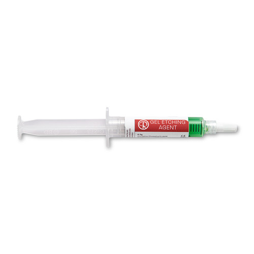 6.5 gm Green Gel Etchant in Push Syringe with Tips