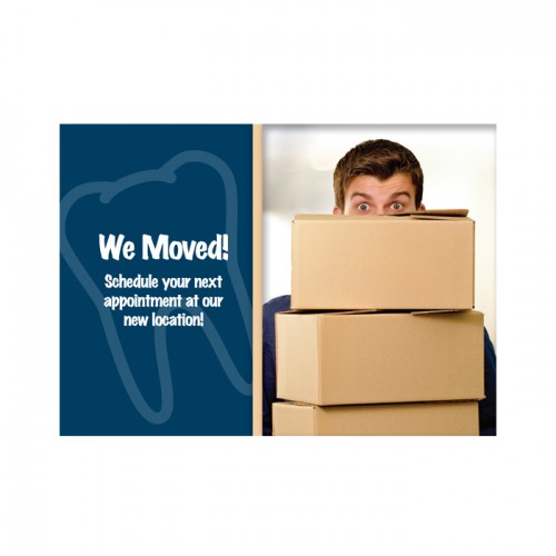 Moving Boxes Postcard - 250/pk