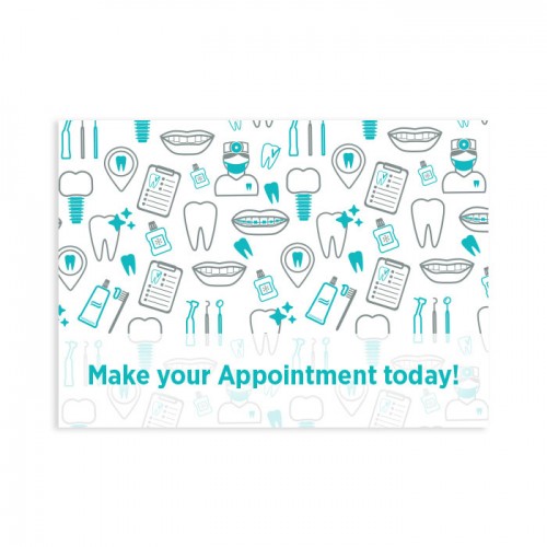 Orthodontic Illustrations Postcard - 250/pk