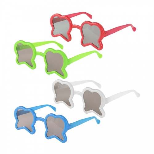 Tooth Shaped Glasses Assortment (36 pcs)