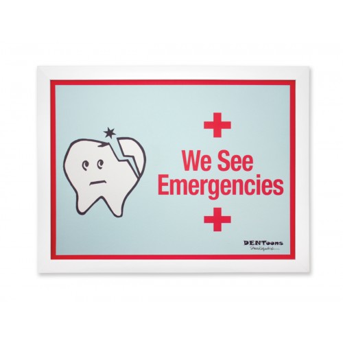 We See Emergencies Framed Wall Art (each)