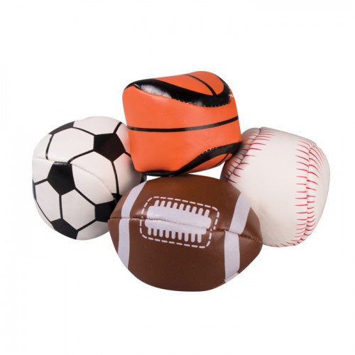 3" Sports Kick Bags Assorted - 24/pk