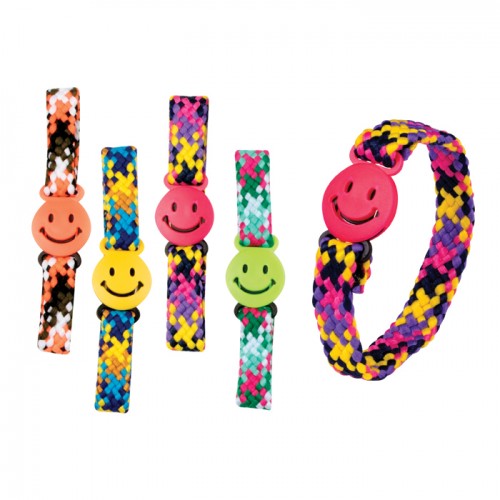 Smile Buckle Bracelets - 72/pk