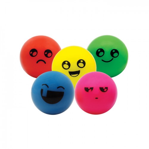 32mm Funny Face Superball Assortment - 100/pk