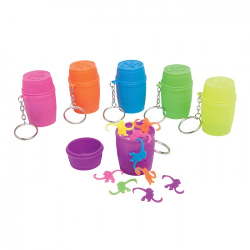 Fun Barrel Keychains - 36/pk