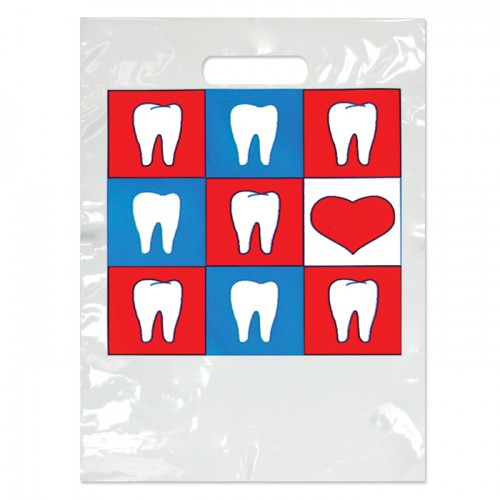 Small Teeth/Heart Bag - 100/pk