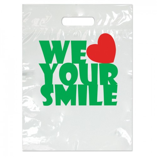 Small We Love Your Smile Bag - 100/pk