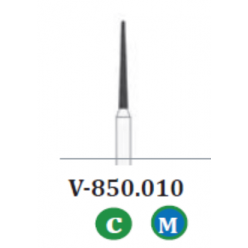 Diamond Burs Round End Taper (10)