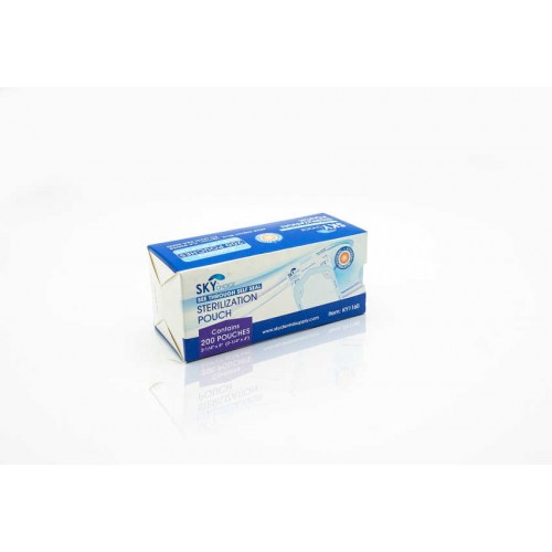 Sterilization Pouches Self Seal Dual Iindicators - 12 x19 (200)