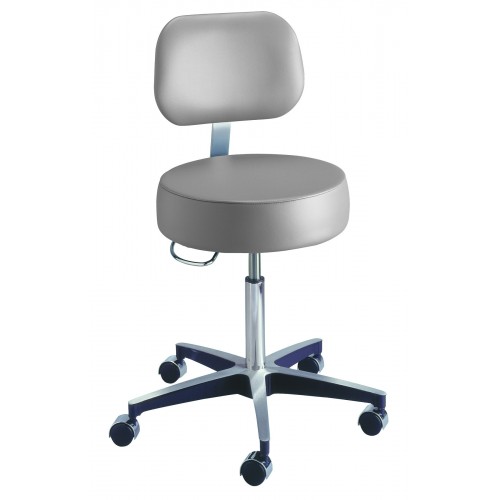 1100 Series Dental Stool - Height Range. 18"-24" With Backrest