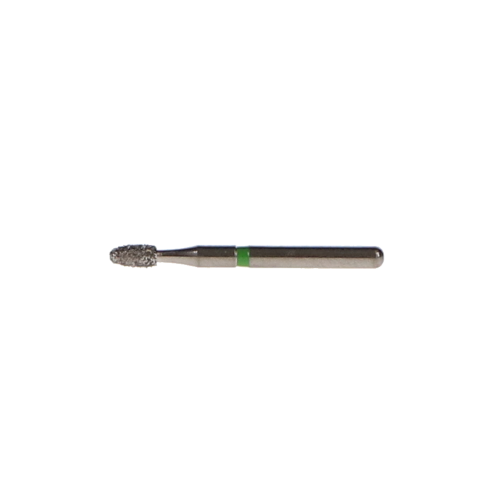 NTI Diamond Burs, FG, Football, # C837, 1.6 mm, Coarse, Green, 5/Pk C379-016