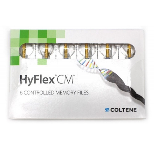 HyFlex CM NiTi Rotary Files, 21 mm, .04, # 35, Green, 6/Pk, H8210435