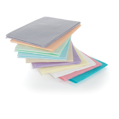 Medicom - Dry-Back Plus, Plain rectangle (13" x 18") 3 ply Paper/1 ply Poly