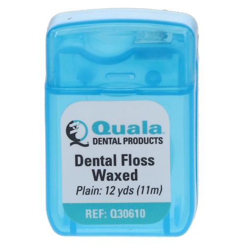 Dental Floss, Nylon, Waxed, Unflavored, 12 yds, 72/Pk, Q30610