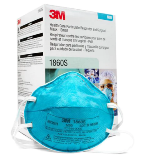 3M Particulate Respirator 1860S, N95, 20/Box